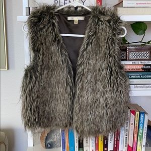 Jenny Han faux fur vest